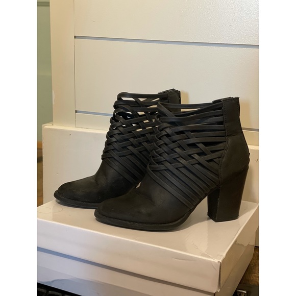 Mossimo Supply Co. Shoes - Mossimo Western Strappy Healed Bootie